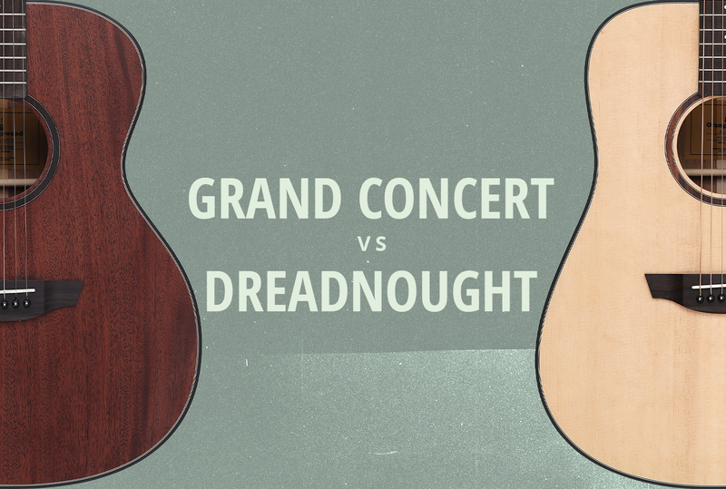 Acoustic Guitar Body Shapes Grand Concert v. Dreadnought Orangewood