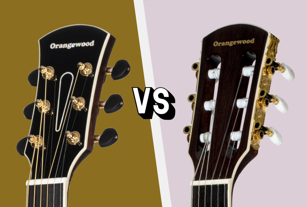 Steel String and Nylon String Comparison | Orangewood