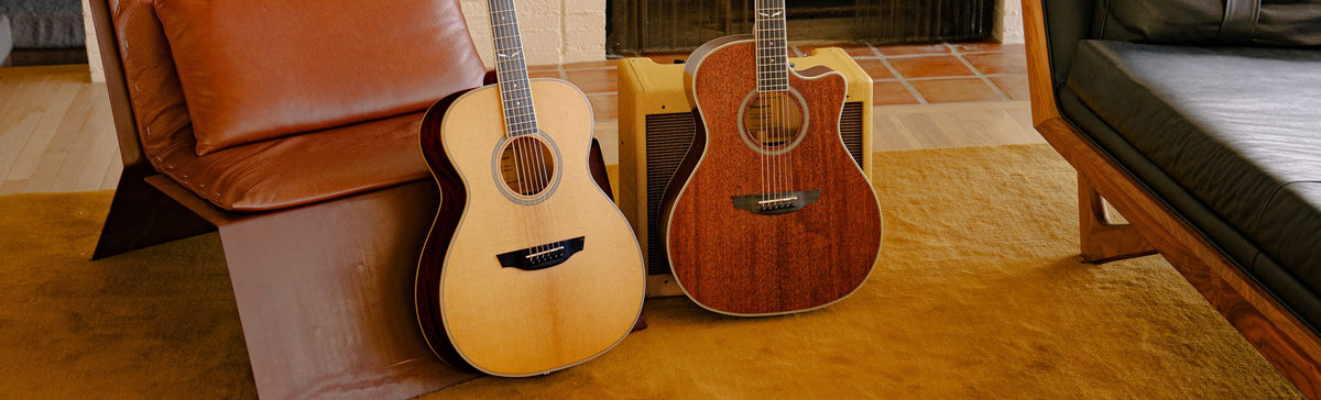 two all solid guitars