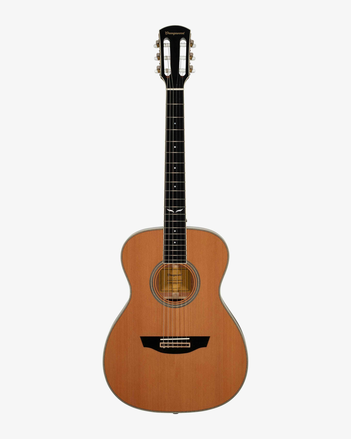 Cedar nylon string grand concert guitar