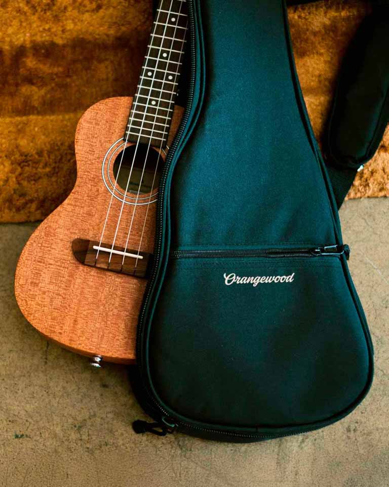 Juno Live | Acacia Top Cutaway Tenor Ukulele | Orangewood