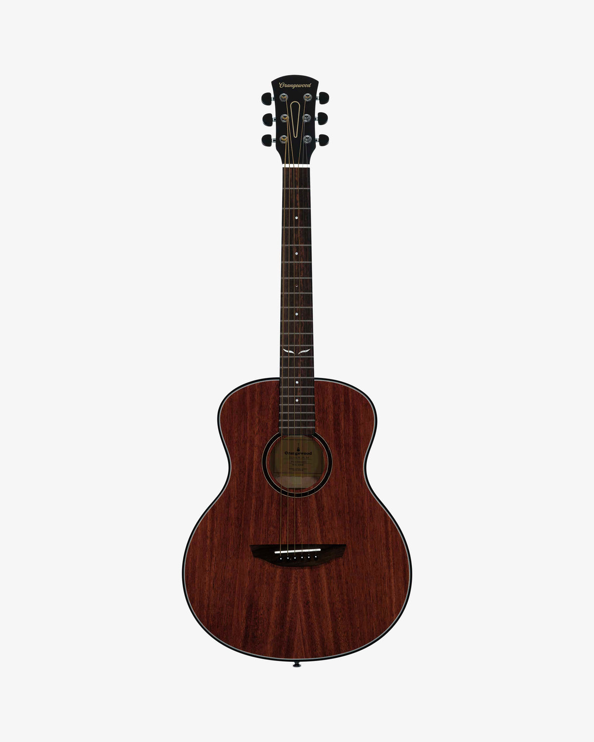 oliver jr. mahogany guitar front