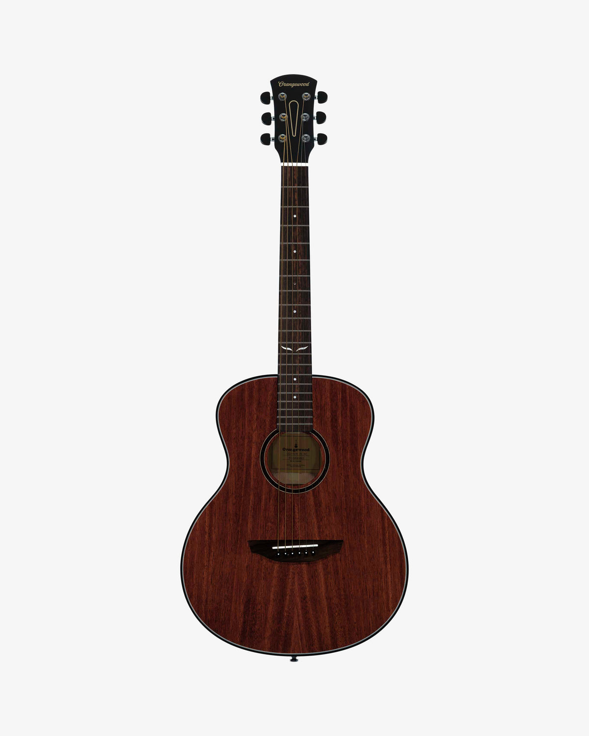 oliver jr. mahogany guitar front