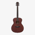 Oliver Left-Handed mahogany acoustic guitar, front view