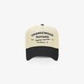 White Good for Your Ears 5-panel cap, front view