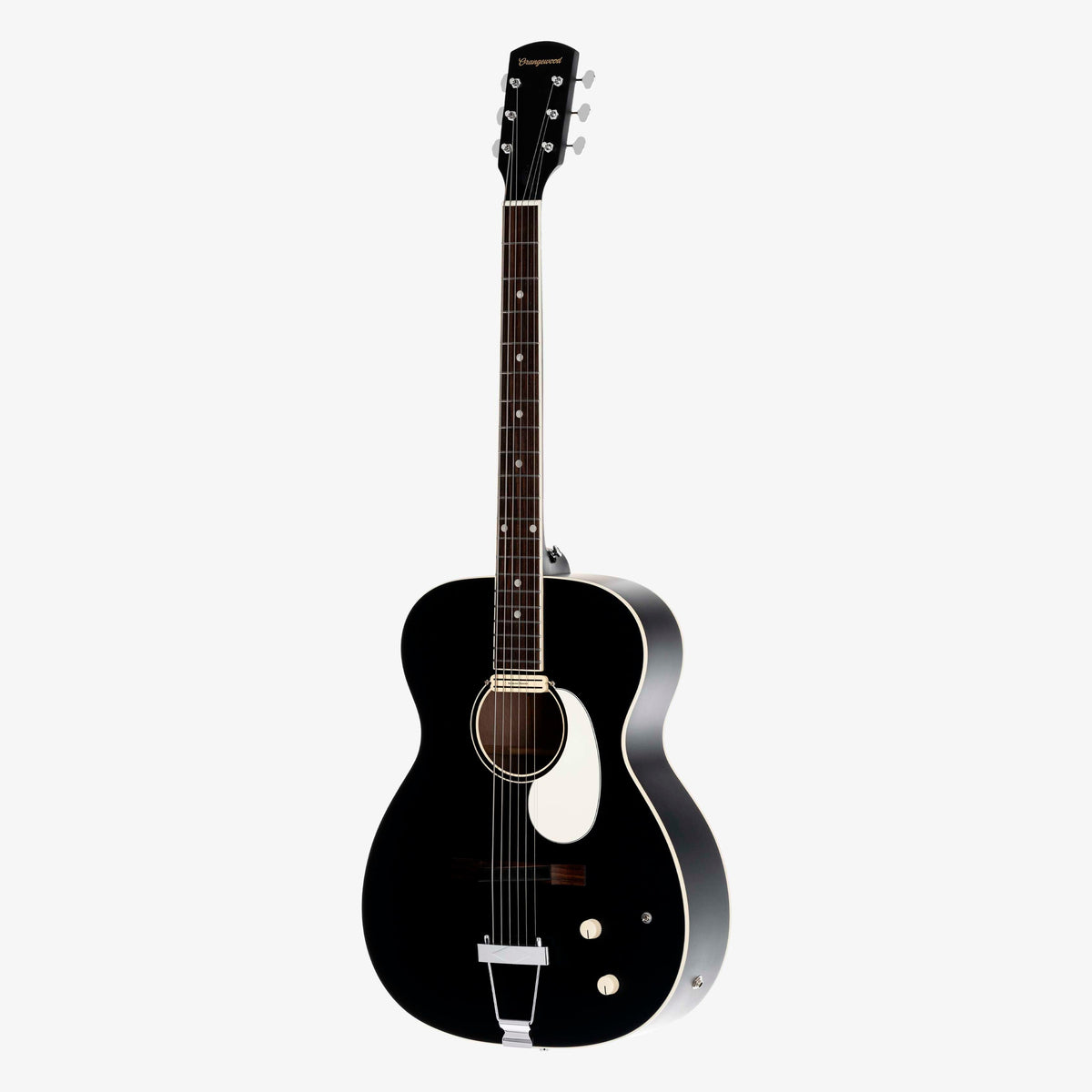 Juniper II Baritone Black Satin Live Rubber Bridge - Almost Perfect