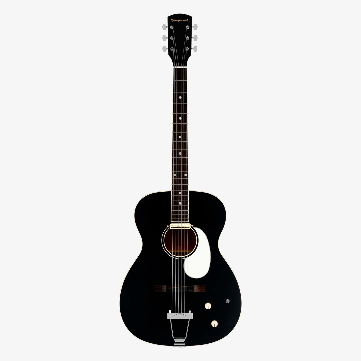 Juniper II Baritone Black Satin Live Rubber Bridge - Almost Perfect