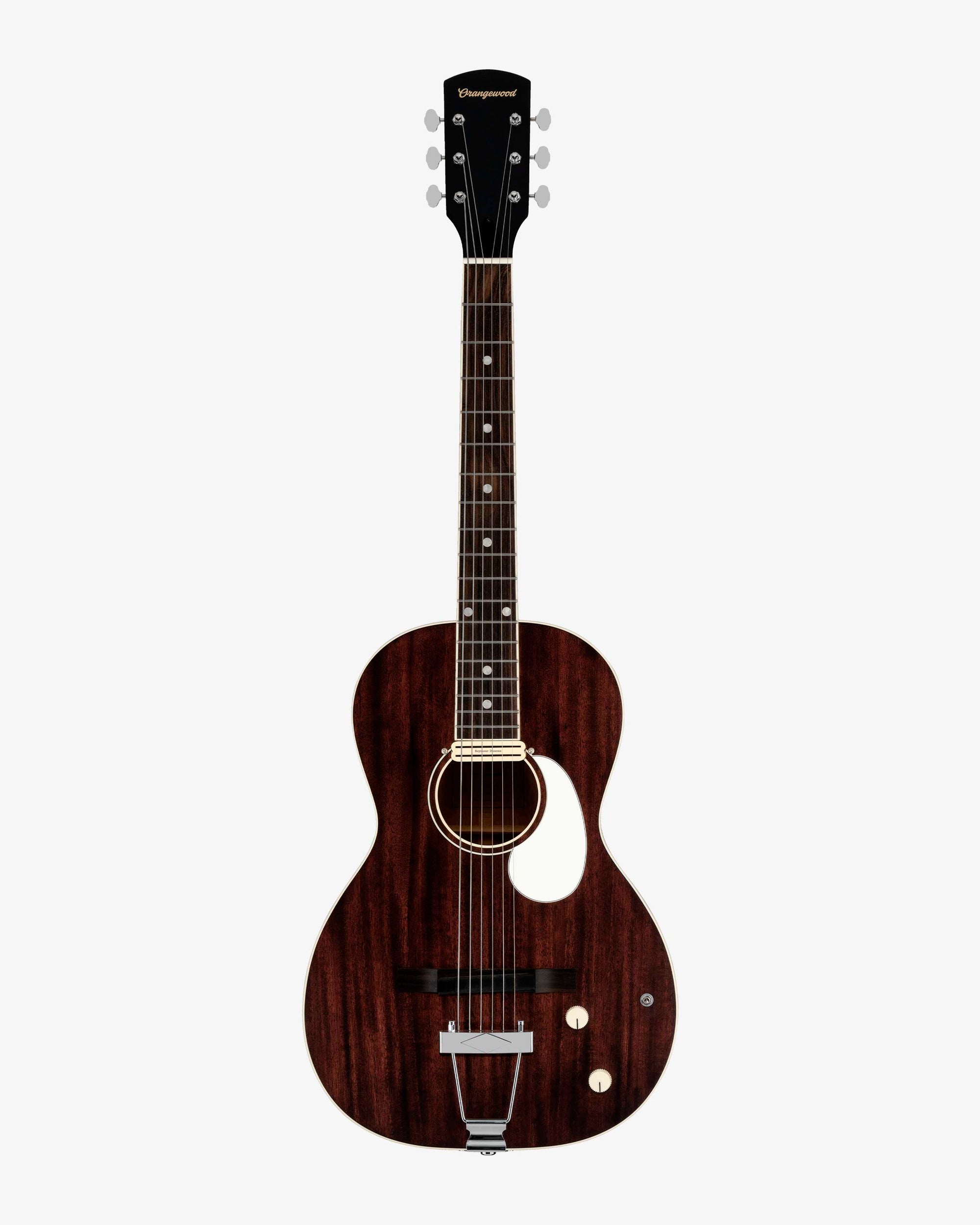 Juniper Ridge Ii Juniper II Live Rubber Bridge | Solid Top Parlor Acoustic-Electric ...