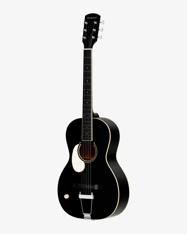 Orangewood Juniper Live Rubber Bridge Left-Handed left-handed acoustic guitar, front view