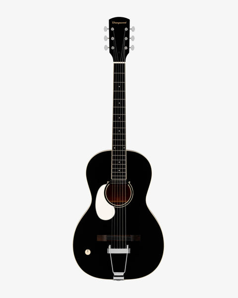 Orangewood Juniper Live Rubber Bridge Left-Handed left-handed acoustic guitar, front view