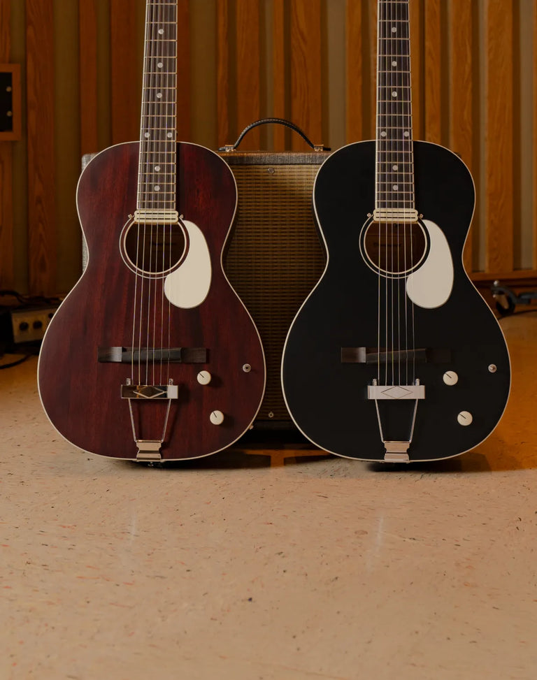 Juniper Ridge Ii Juniper II Live Rubber Bridge | Solid Top Parlor Acoustic-Electric ...