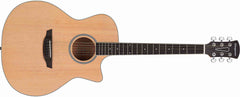 Rey, Mahogany Cutaway Beginner Acoustic Guitar